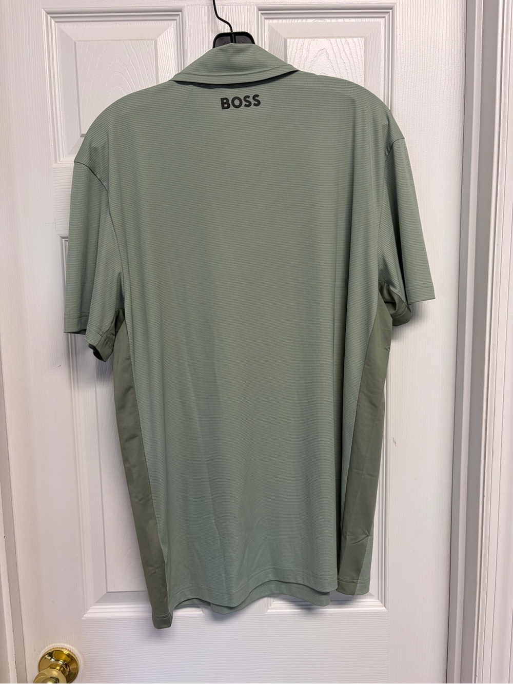 BOSS Active Paddy Polo Shirt Light Green - Picture 5 of 8